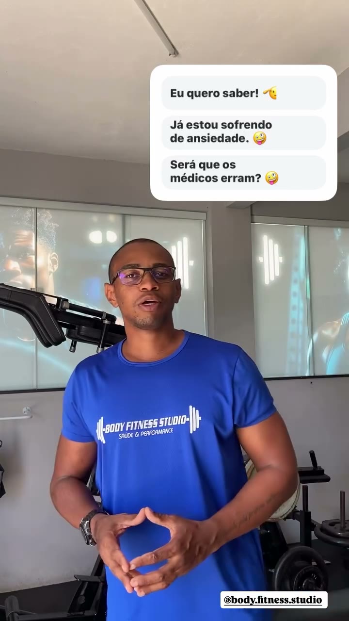 Vídeo: treino, ansiedade e saúde mental